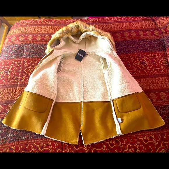 ❄️Shearling Hooded Bomber Jacket❄️ - Picture 6 of 6